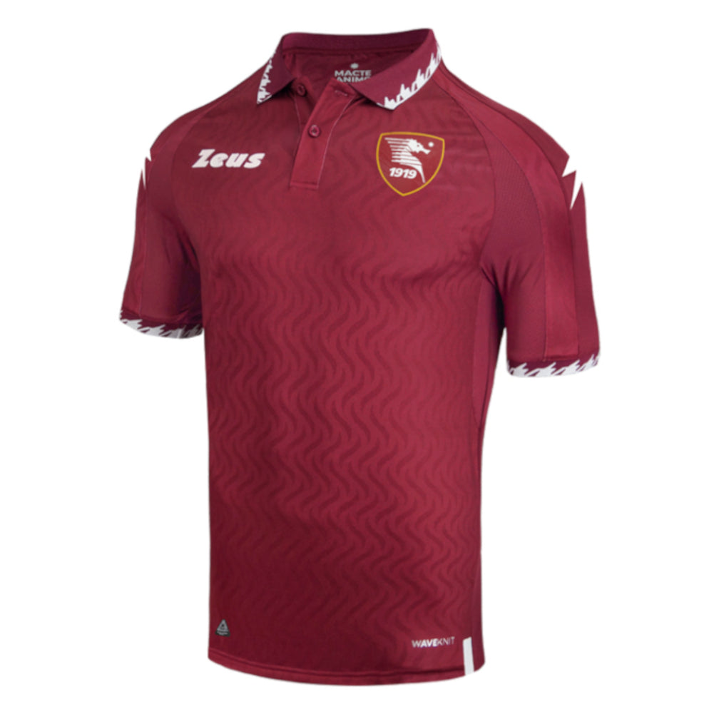 US Salernitana 1919 Zeus Herren Heim Trikot dunkelrot