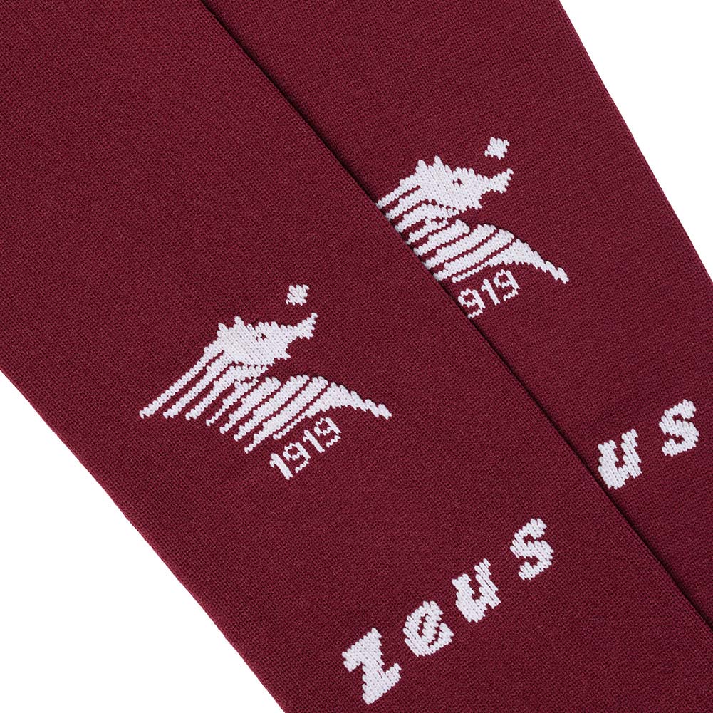 US Salernitana 1919 Zeus Heim Stutzen dunkelrot