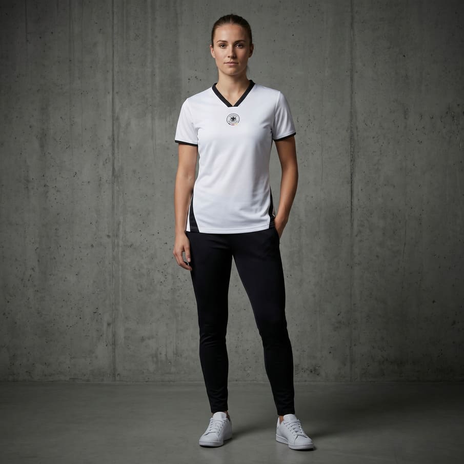 DFB Deutschland Damen Lizenz Trikot 2849007000-Women