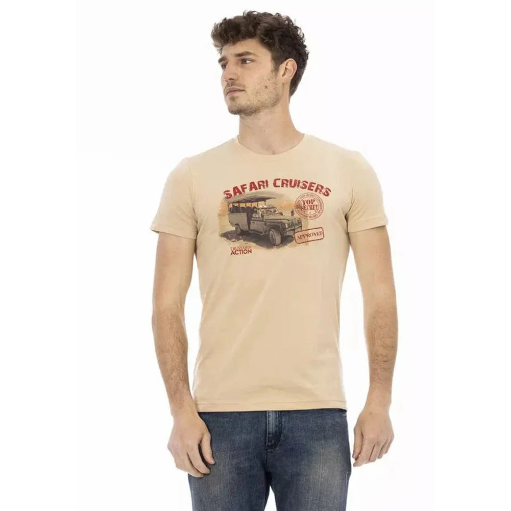 TRUSSARDI Action Herren Safari Cruisers T-Shirt Sand 2AT02B004