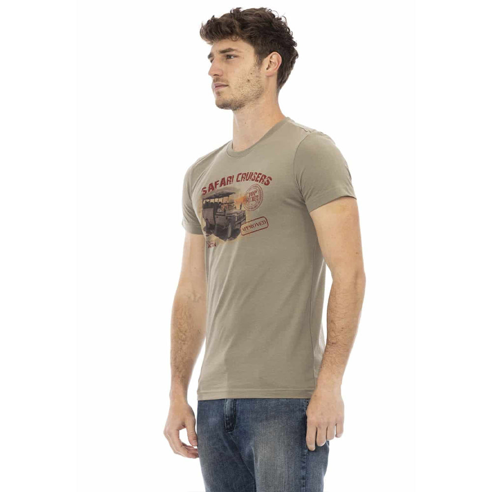 TRUSSARDI Action Herren Safari Cruisers T-Shirt Grün 2AT02B055