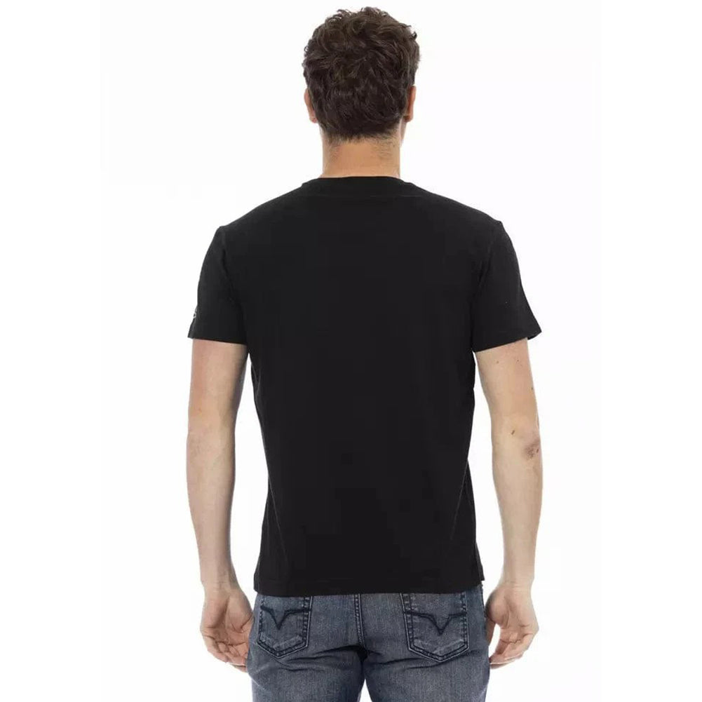 TRUSSARDI Action Herren Real Man T-Shirt Schwarz 2AT04002