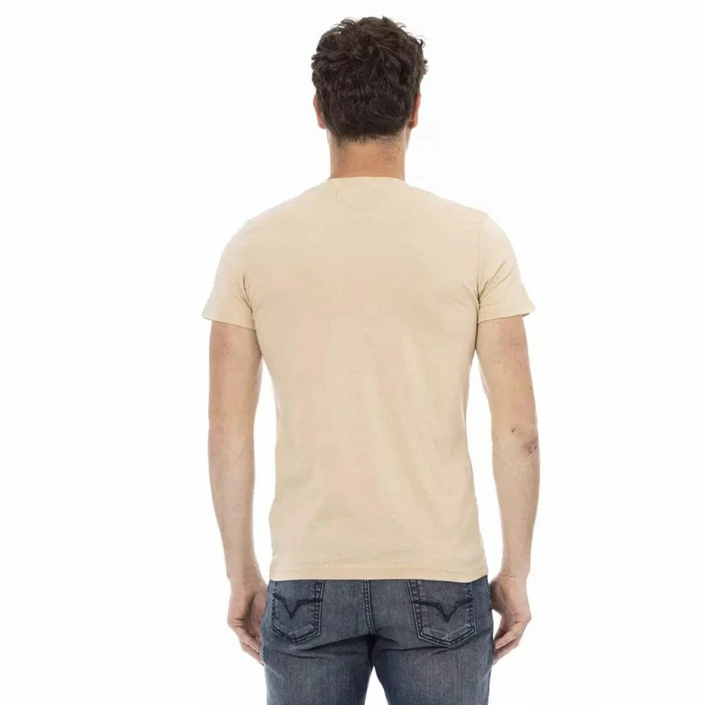 TRUSSARDI Action Herren Tanganjikasee T-Shirt Sand 2AT04V004