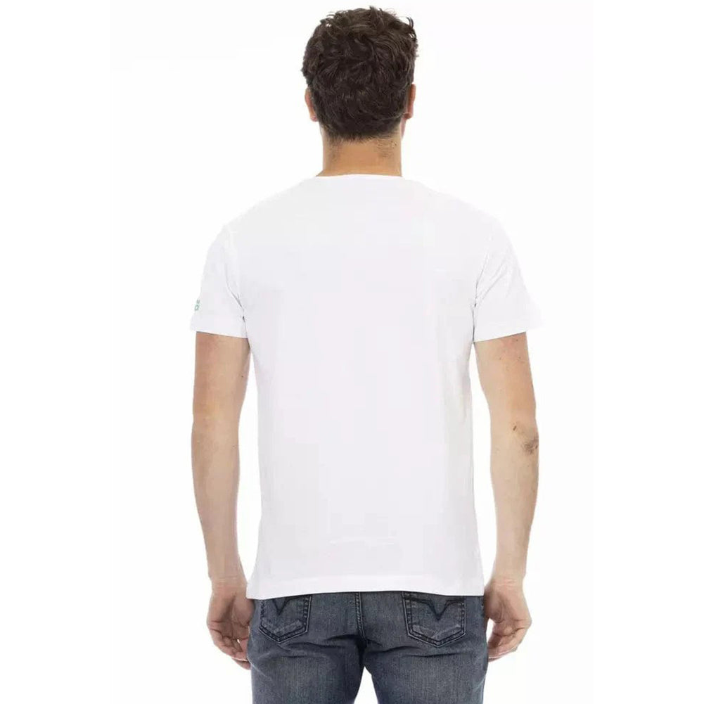 TRUSSARDI Action Herren Sumo T-Shirt Weiß 2AT07002