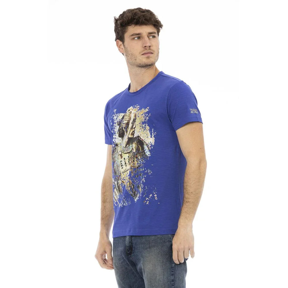 TRUSSARDI Action Herren T-Shirt Blau 2AT08006