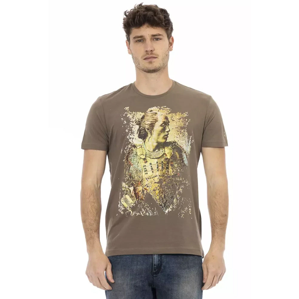 TRUSSARDI Action Herren T-Shirt Braun 2AT08F004