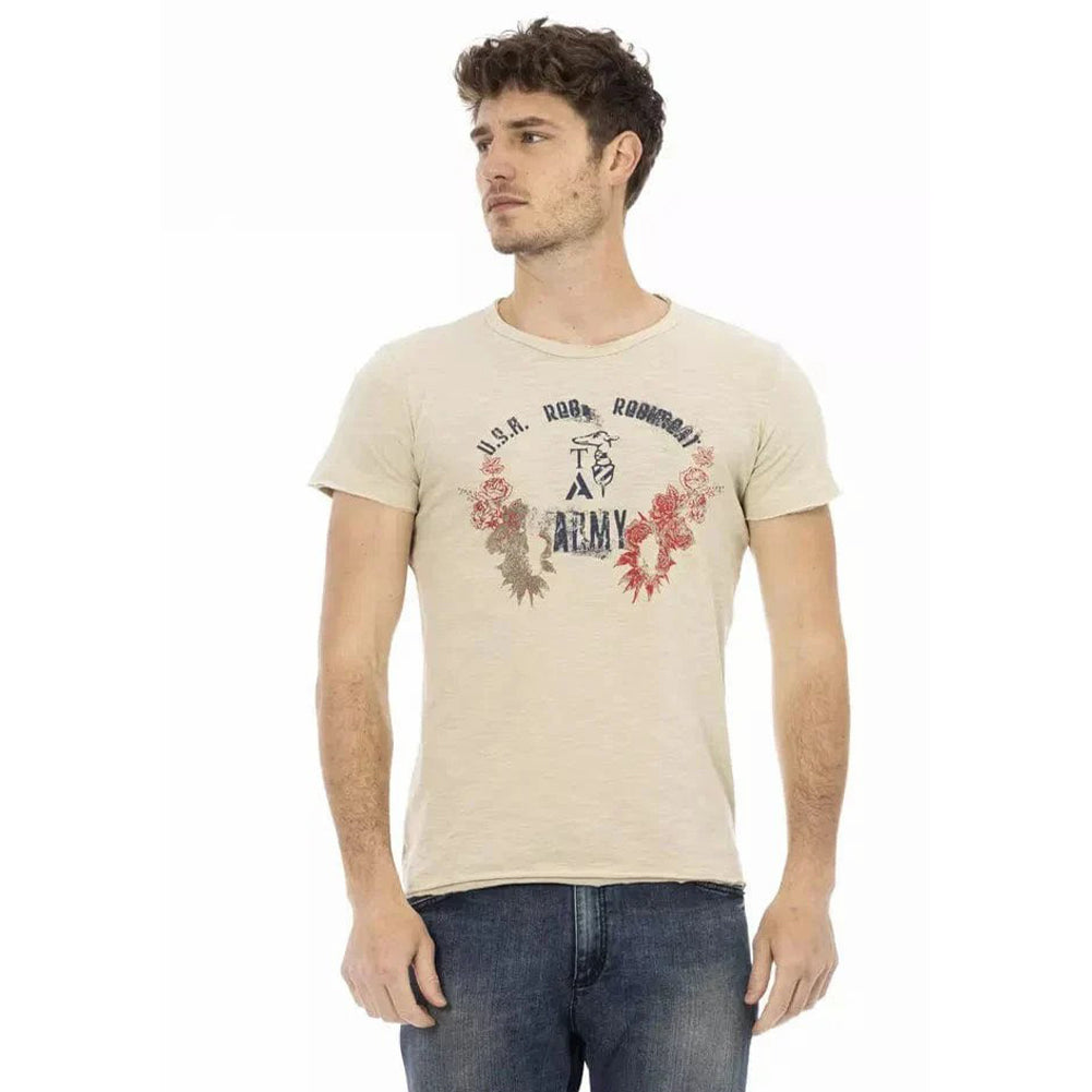 TRUSSARDI Action Herren T-Shirt Sand 2AT17D005
