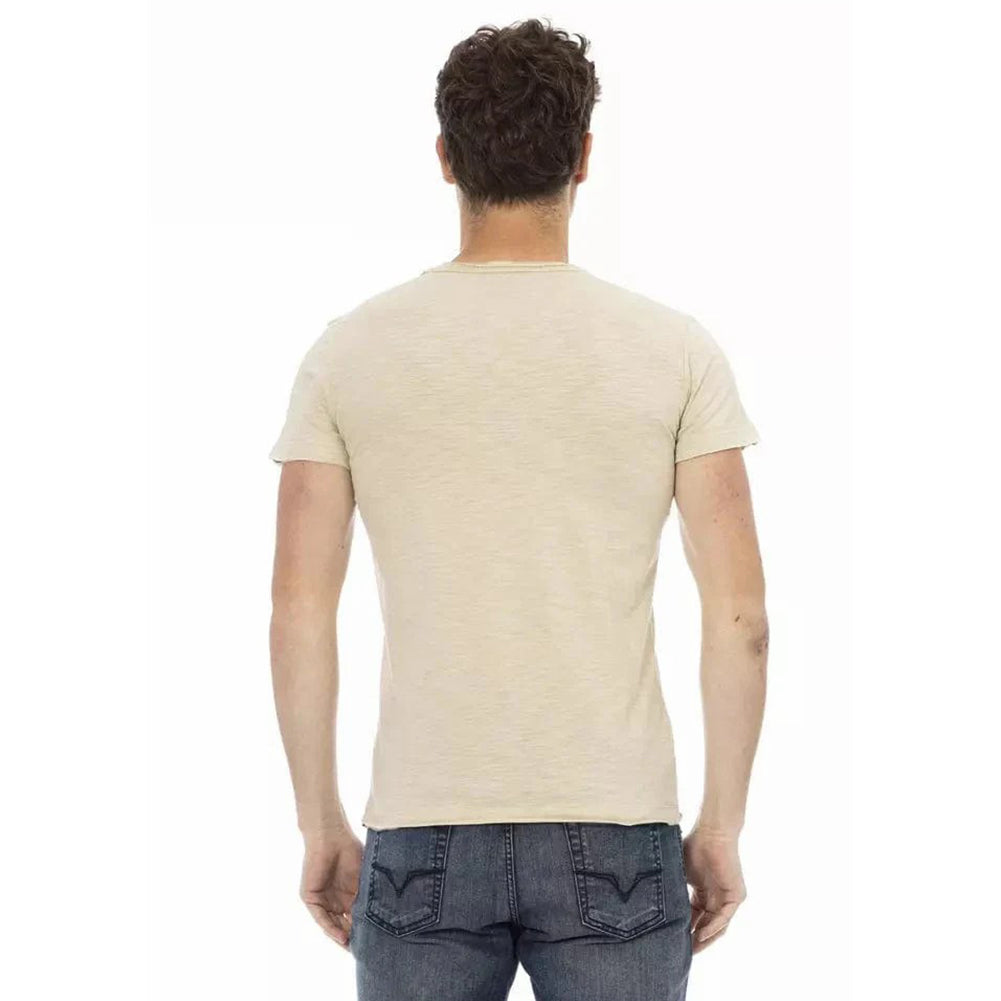 TRUSSARDI Action Herren T-Shirt Sand 2AT17D005