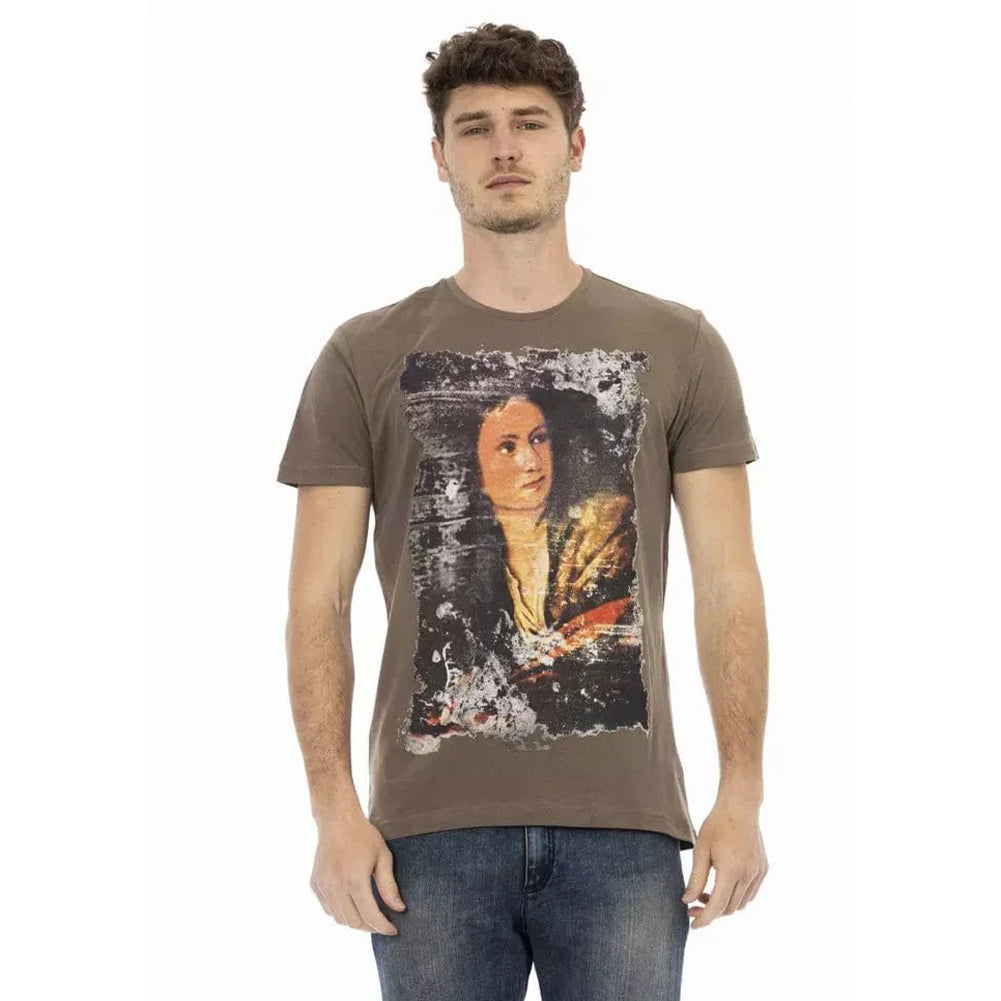 TRUSSARDI Action Herren T-Shirt Braun 2AT21002