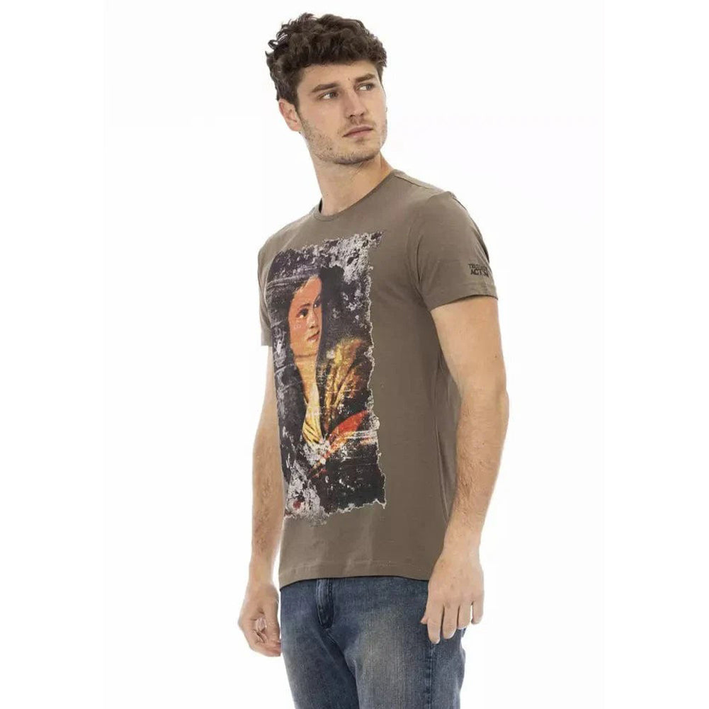 TRUSSARDI Action Herren T-Shirt Braun 2AT21002