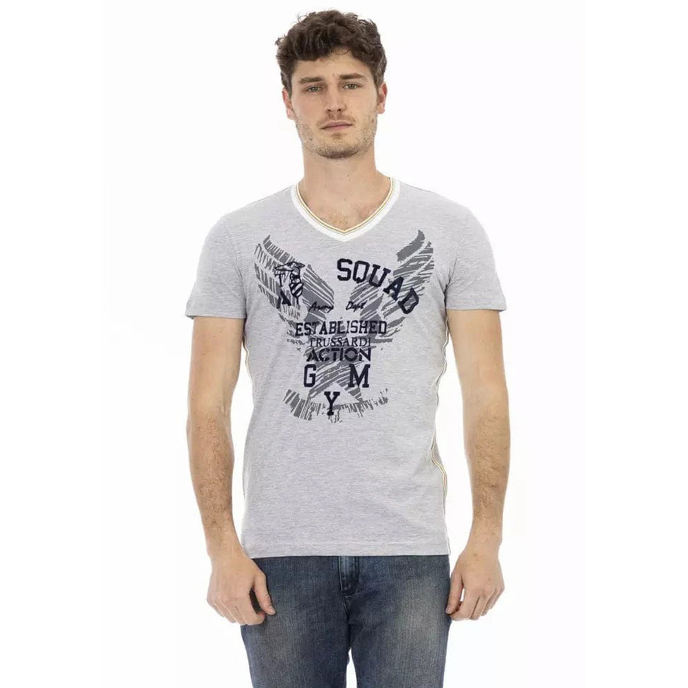 TRUSSARDI Action Herren T-Shirt Grau 2AT21A013