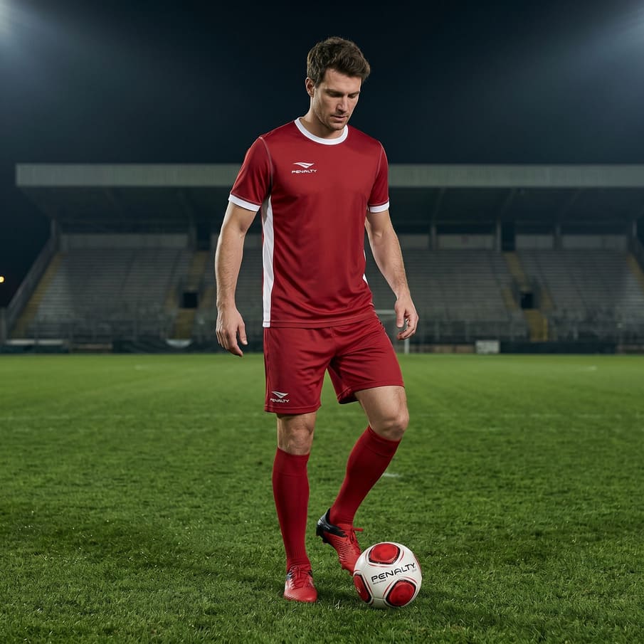 PENALTY Max Herren Trikot-Set 2-teilig Red/White 3.085.024.300