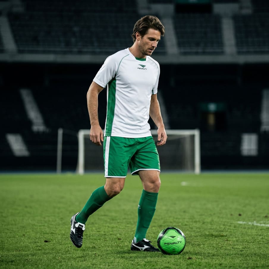 PENALTY Nazionale Herren Trikot-Set 2-teilig White/Green 3.085.111.551