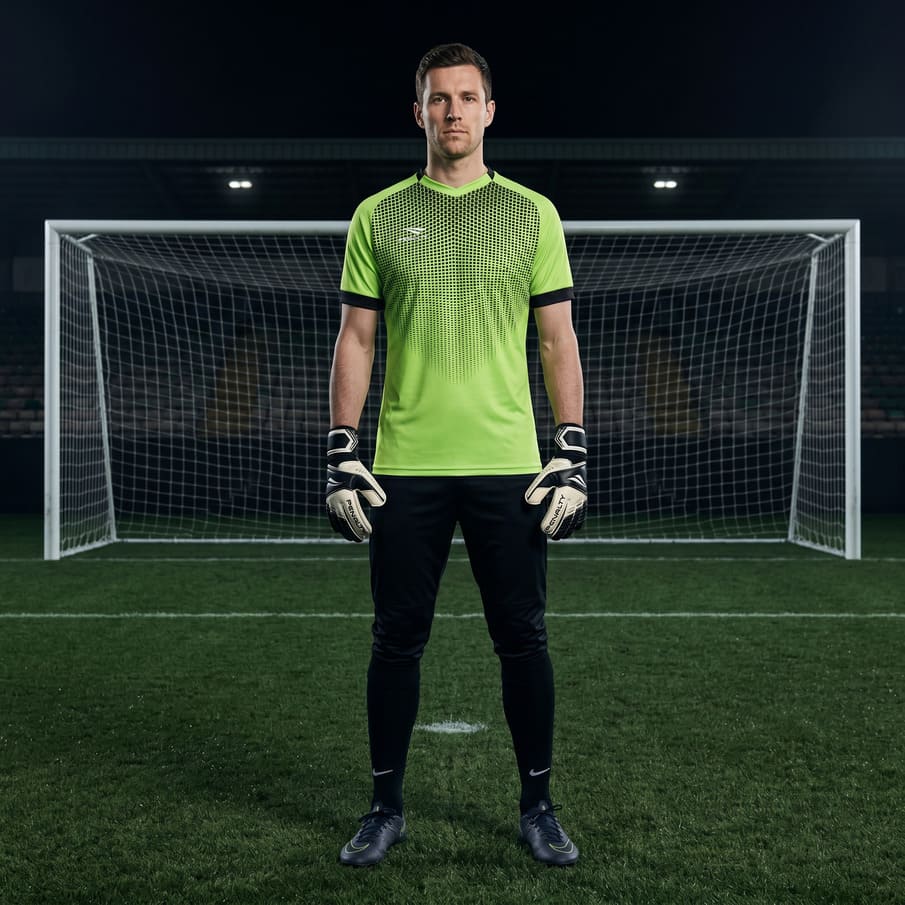 PENALTY Delta Herren Torwarttrikot Fluo Green/Black 3.115.025.015