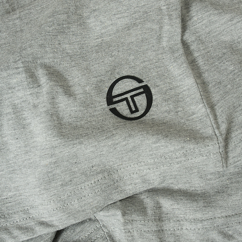 Sergio Tacchini Herren Pyjama Sweatshort grau 39491527