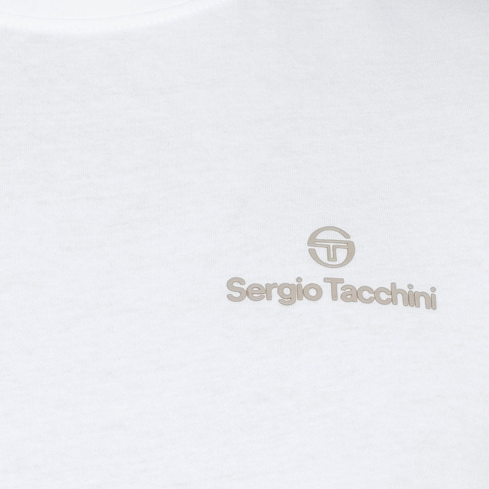 Sergio Tacchini Herren Unterhemden Rundhals 2er-Pack weiß 39492936