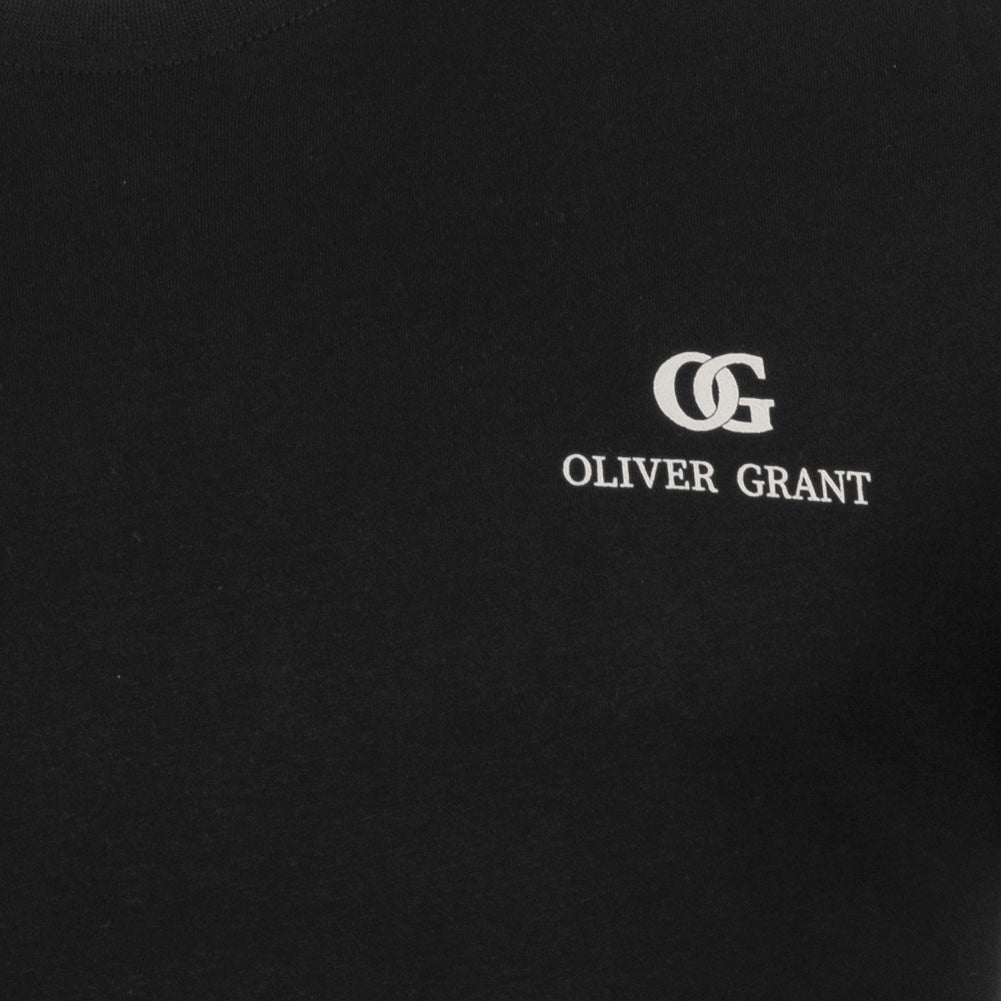 OLIVER GRANT® Herren Unterhemden Rundhals 2er-Pack schwarz 39493133