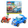 Zuru MAX CITY Polizei + Motorrad 125-tlg Spielset 4894680033139 – Einheitsgröße