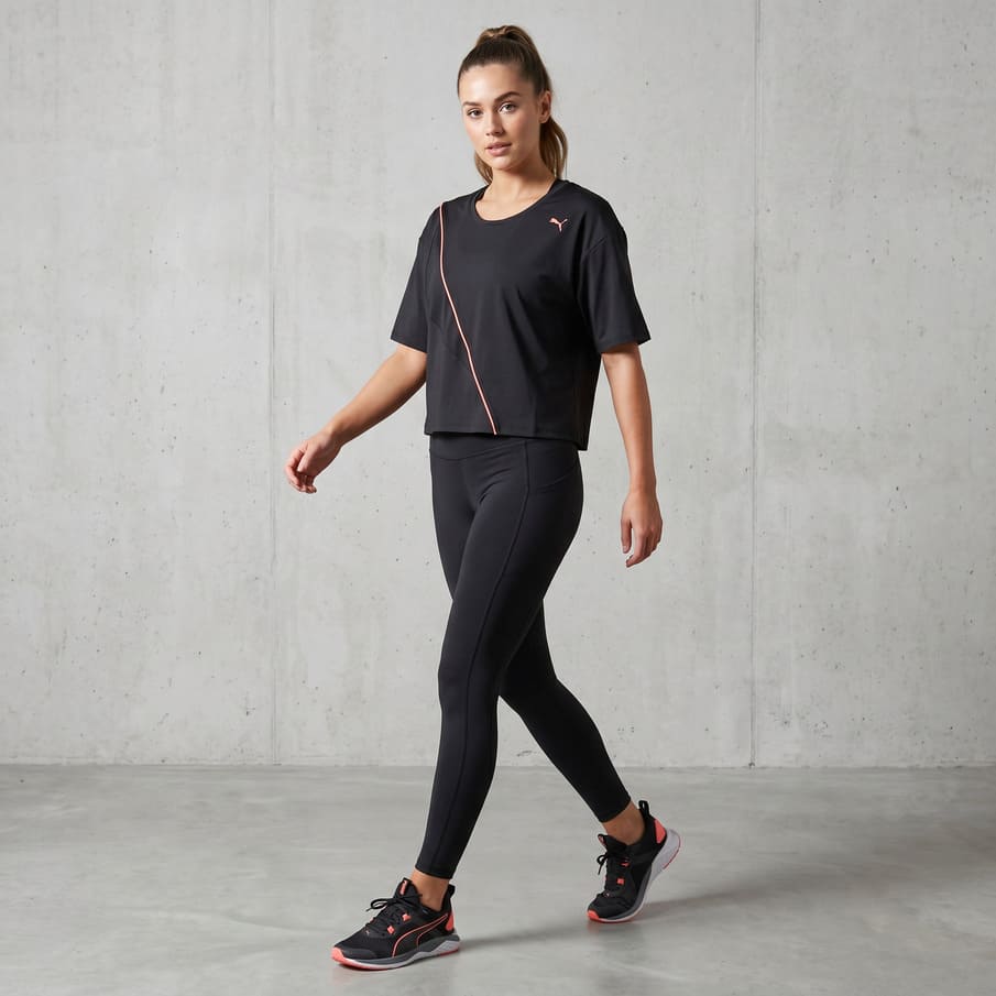 PUMA dryCELL Train Pearl Tee Damen Sport Shirt 519933-01