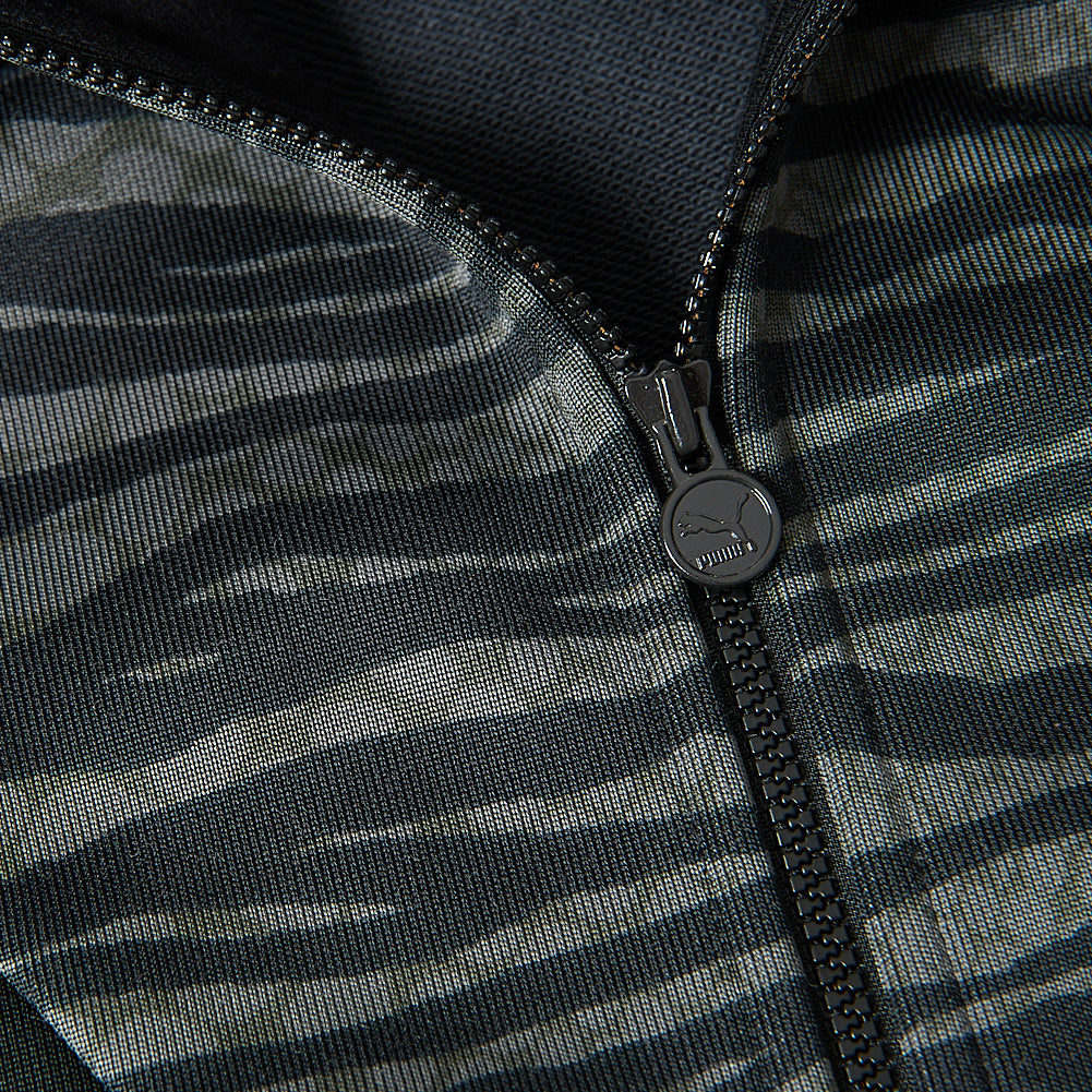 PUMA Printed Zip Damen Kapuzen Sweatjacke 566830-01