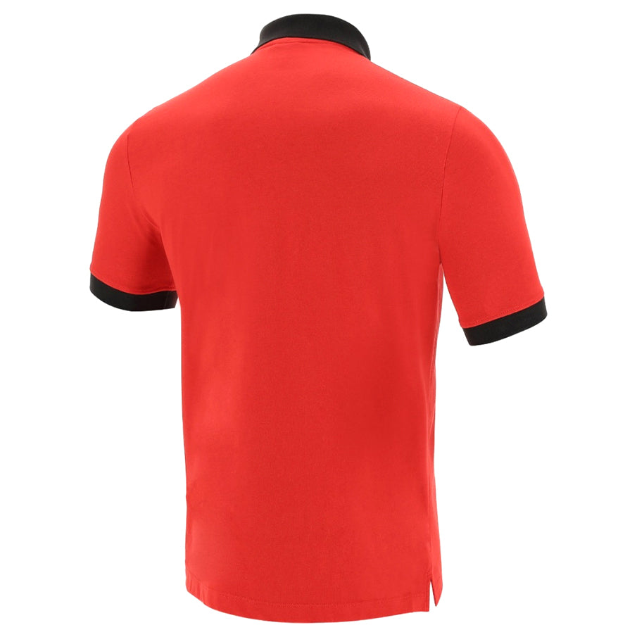 Wales WRU macron Rugby XV Kinder Polo-Shirt 58195687