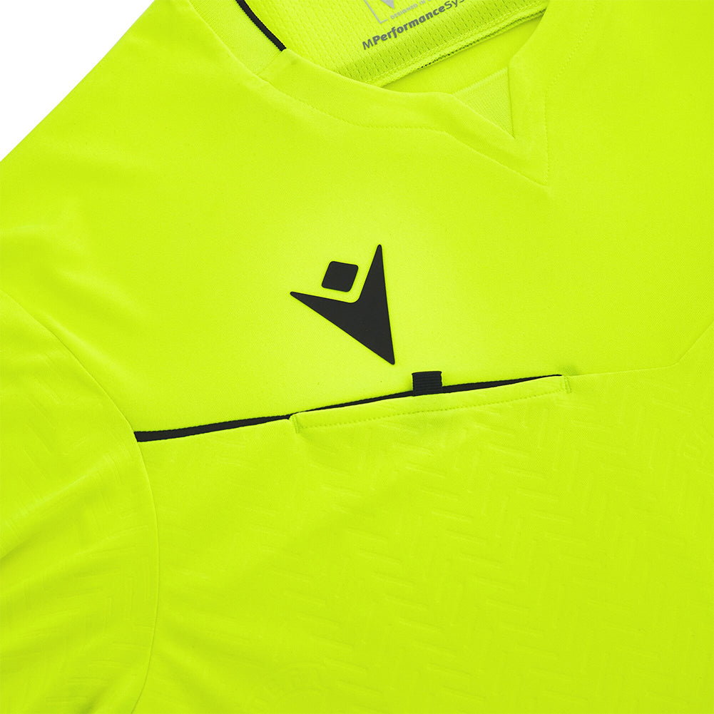 UEFA macron Damen Langarm Schiedsrichter Trikot 58575163