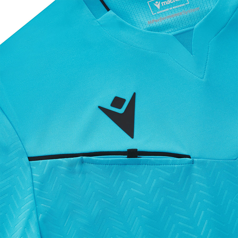 UEFA macron Damen Langarm Schiedsrichter Trikot 58575164