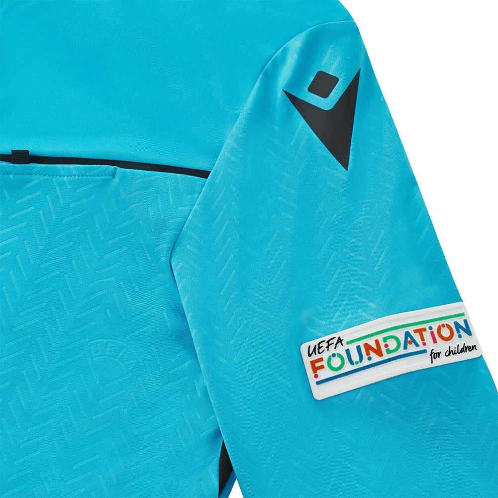 UEFA macron Damen Langarm Schiedsrichter Trikot 58575164