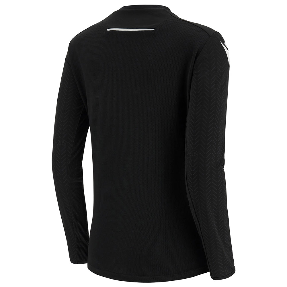 UEFA macron Damen Langarm Schiedsrichter Trikot 58575165