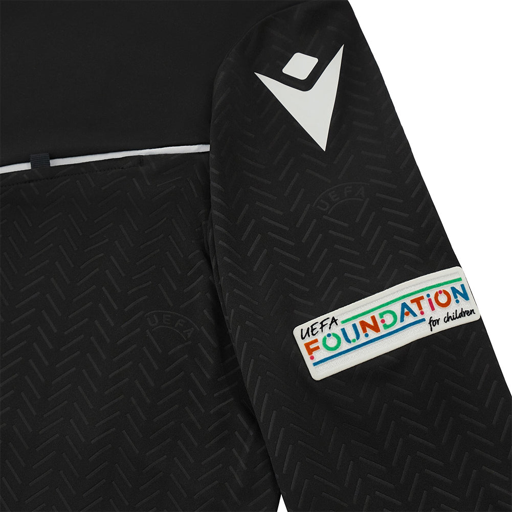 UEFA macron Damen Langarm Schiedsrichter Trikot 58575165