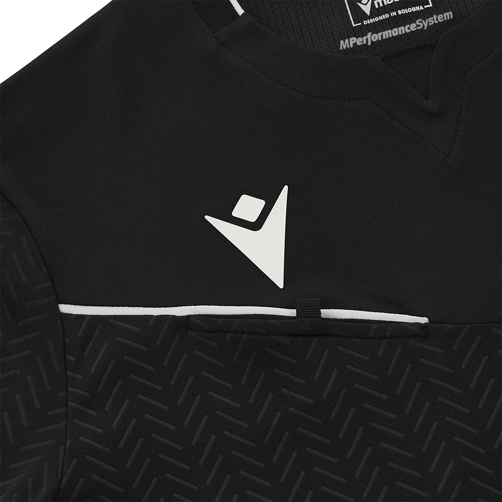 UEFA macron Damen Langarm Schiedsrichter Trikot 58575165