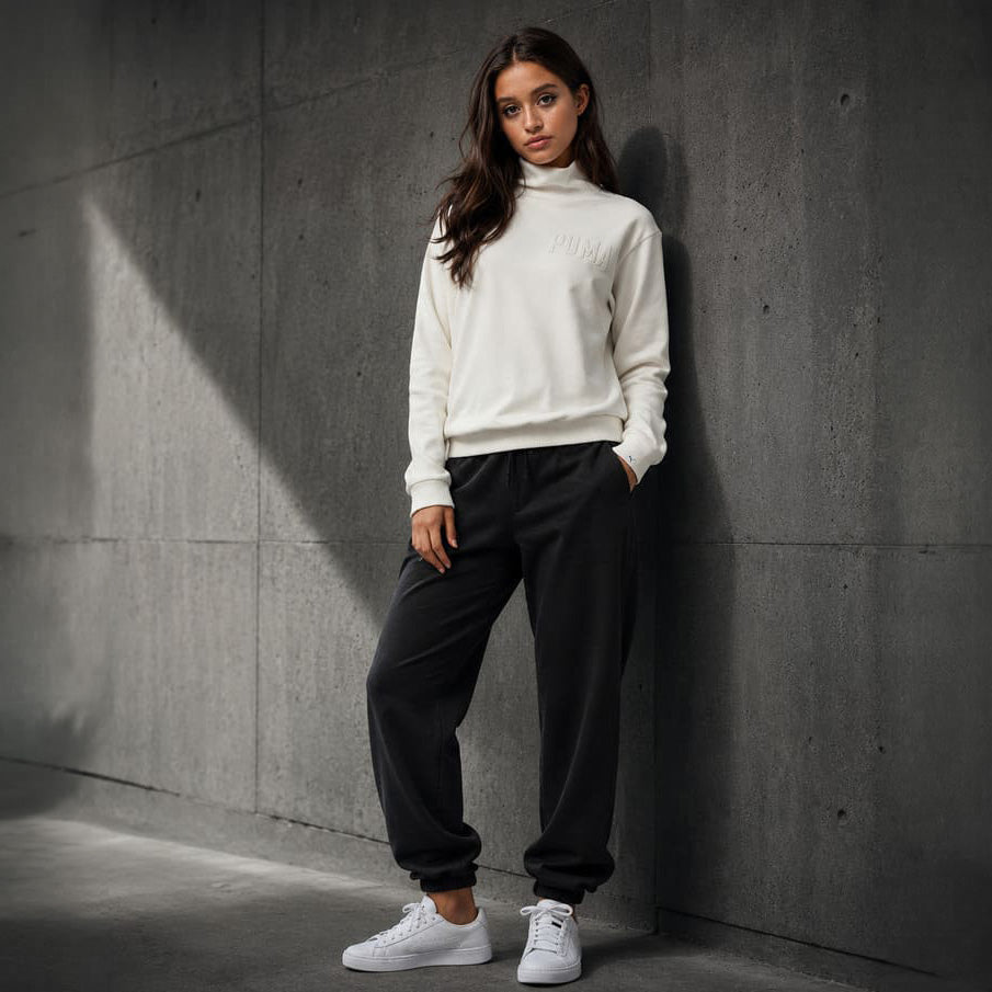 PUMA Fusion Turtleneck Sweat Damen Oberteil 592365-21