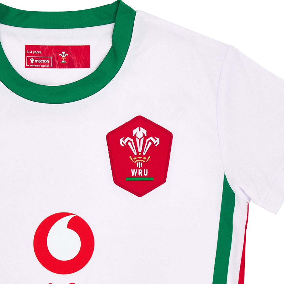 Wales WRU macron Rugby Baby/Kleinkinder Trikot Set 60004627