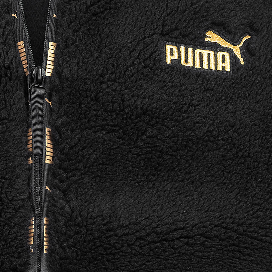 PUMA ESS+ TAPE GOLDEN Sherpa Herren Jacke 673987-01