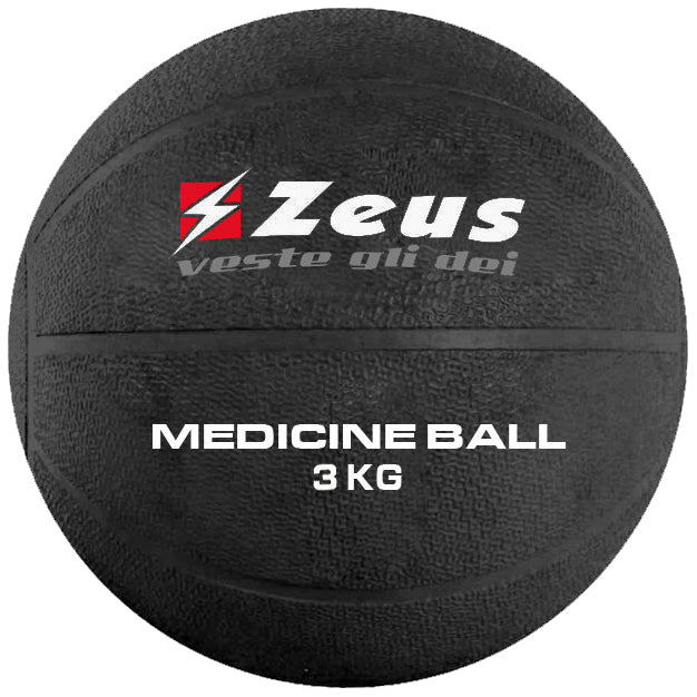 Zeus Palla medica 3 kg nera