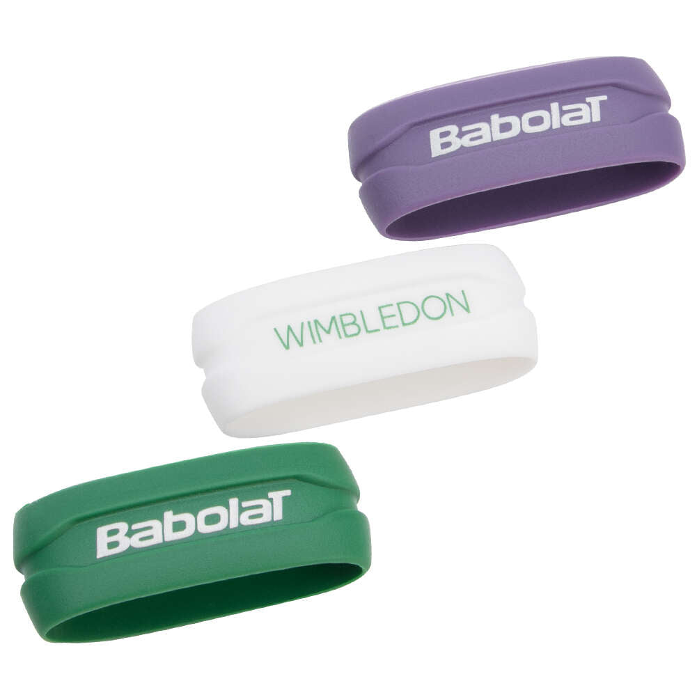 Babolat Custom Ring X3 Wimbledon Elastico ferma grip da tennis 710028134