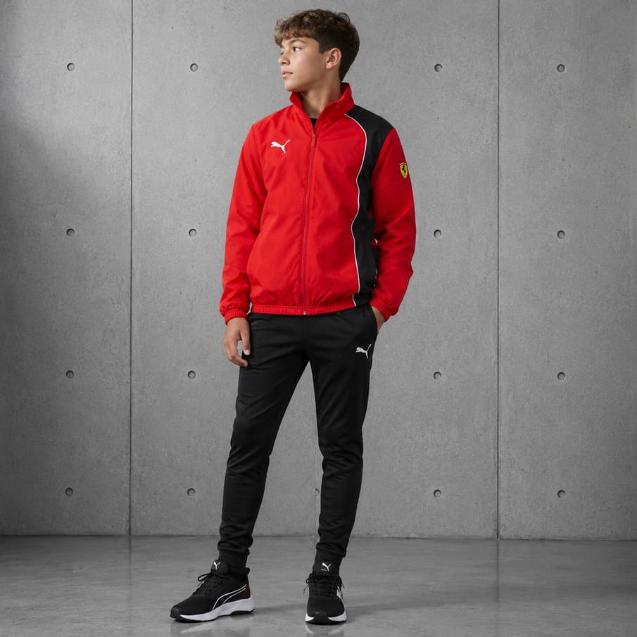 Scuderia Ferrari x PUMA Kinder Jacke 761285-02