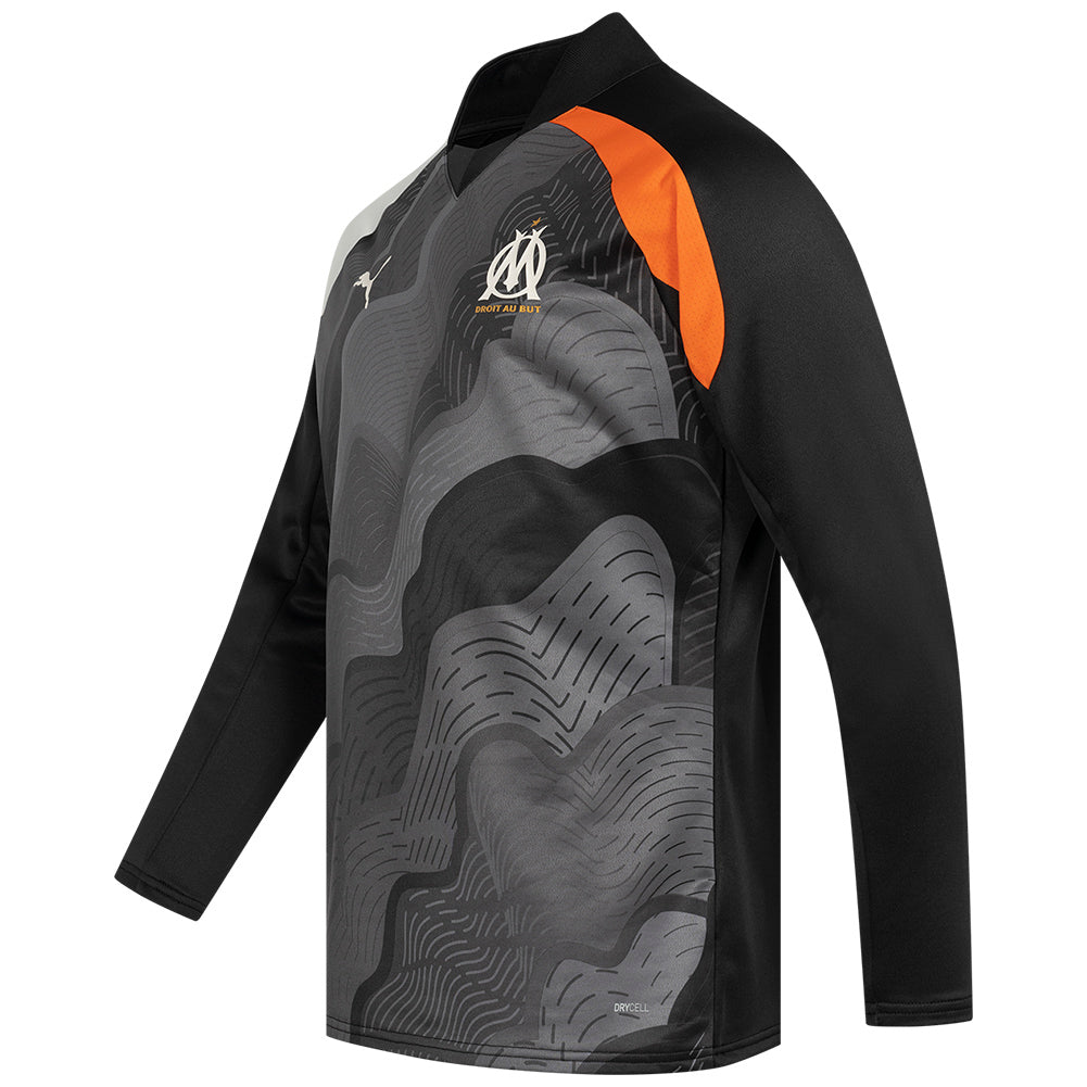 Olympique Marseille PUMA Prematch Herren Sweatshirt 771899-03