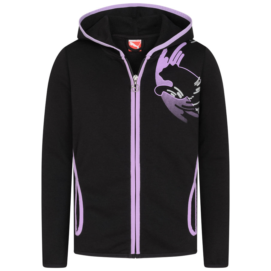 PUMA Mädchen Kapuzen Sweatjacke 821980-01