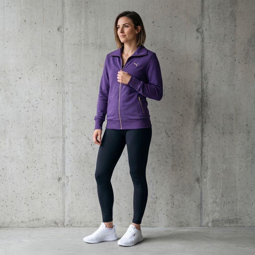 PUMA Core Sweat Jacket Damen Jacke 828128-09