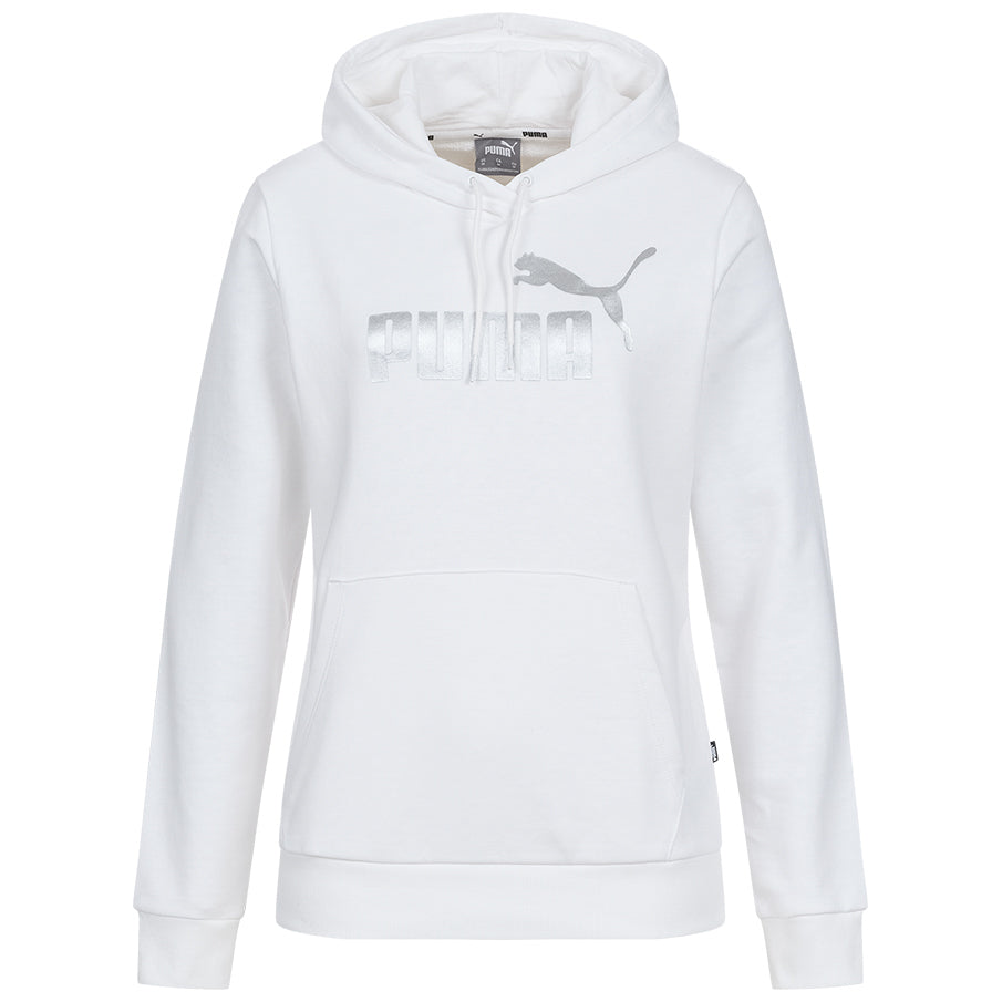 PUMA ESS+ Metallic Logo Damen Hoodie 849096-02