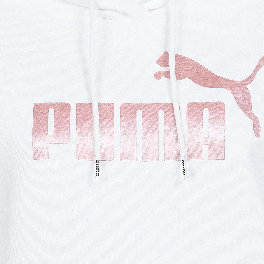 PUMA ESS+ Metallic Logo Damen Hoodie 849958-13