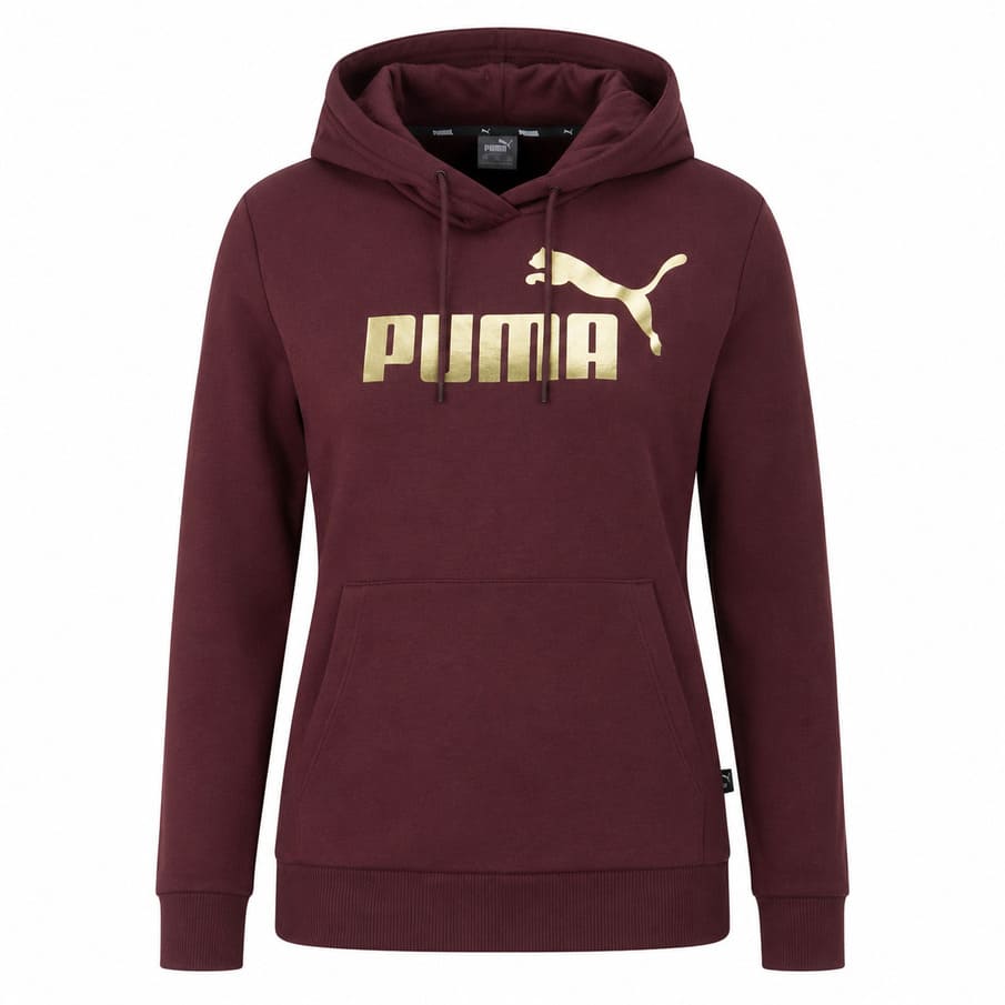 PUMA ESS+ Metallic Logo Damen Hoodie 849958-42