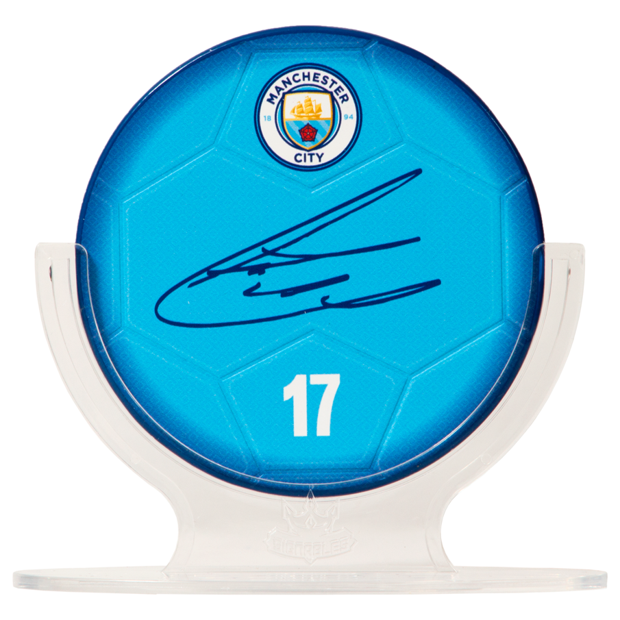 Manchester City Kevin De Bruyne #17 Fußball Sammlerstück 14 cm 850008537226
