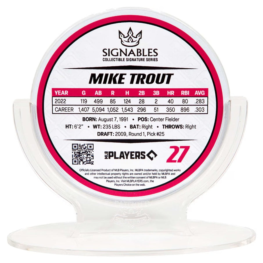 Los Angeles Angels Mike #27 Trout MLB Sammlerstück 13 cm 850032256759