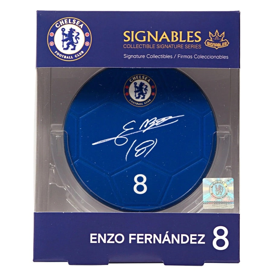 Chelsea FC Enzo Fernandez #8 Fußball Sammlerstück 14 cm 850056417068
