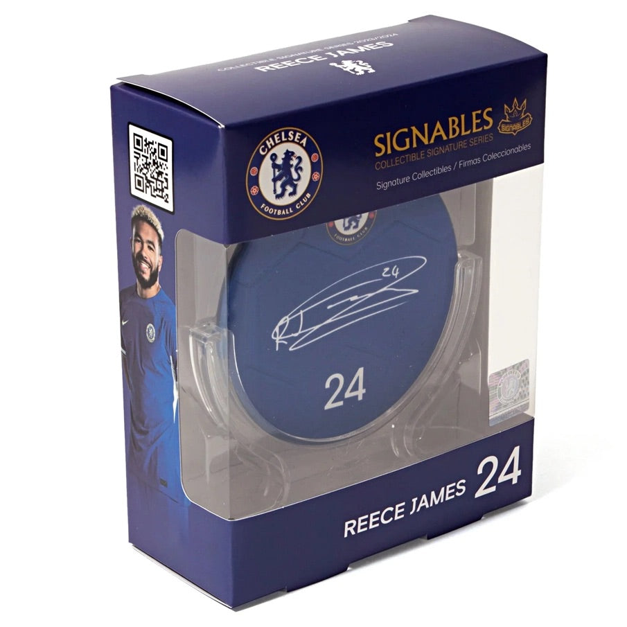 Chelsea FC Reece James #24 Fußball Sammlerstück 14 cm 850056417075