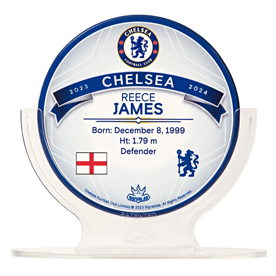 Chelsea FC Reece James #24 Fußball Sammlerstück 14 cm 850056417075