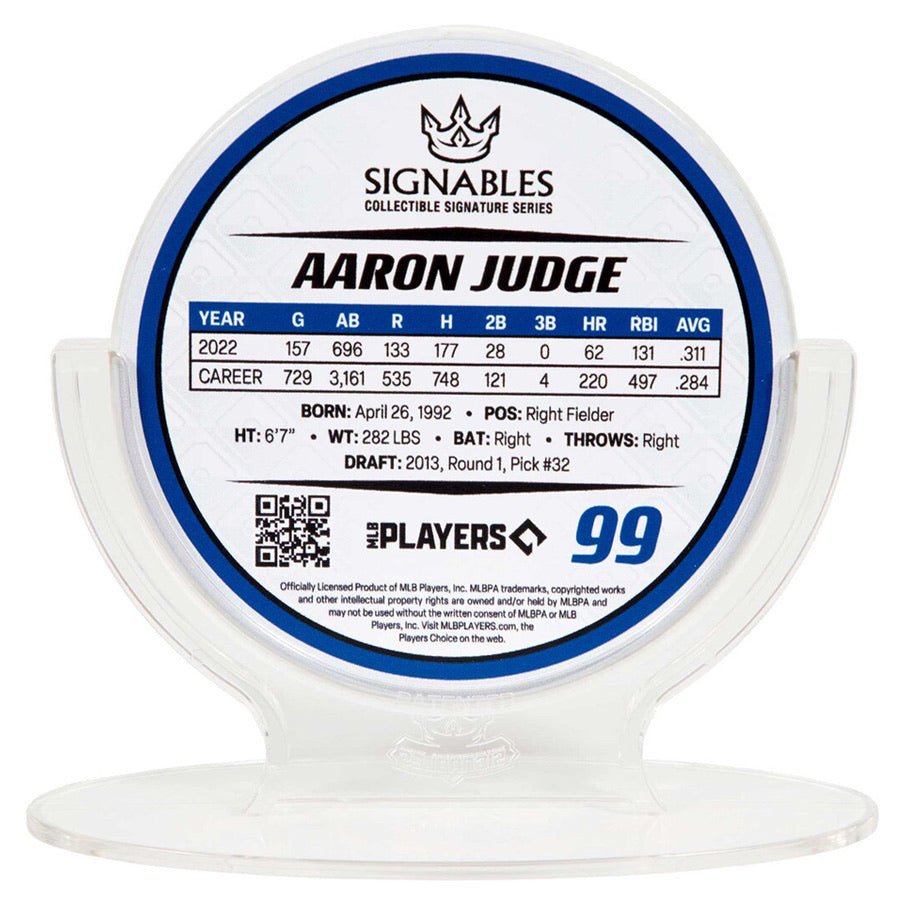 New York Yankees Aaron Judge #99 MLB Sammlerstück 13 cm 850056417211