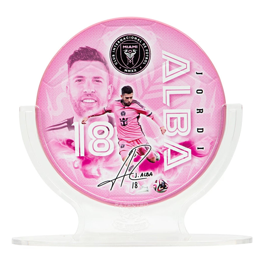Inter Miami Jordi Alba #18 Fußball Sammlerstück 14 cm 850056417303